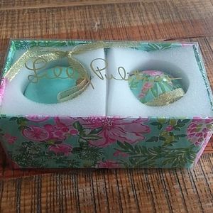 Lilly pulitzer ornaments